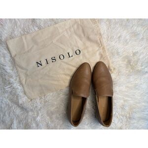 Nisolo | Everyday Slip-On Loafer | Size 5 | Almond